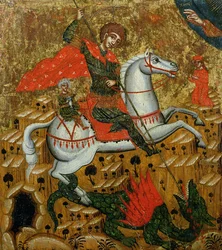 St. George and the Dragon, c.1700